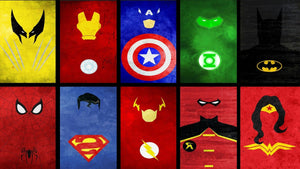 Super Hero Art