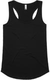 Woman's Racerback Black Singlet